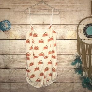 Wildfox swim women’s large romper